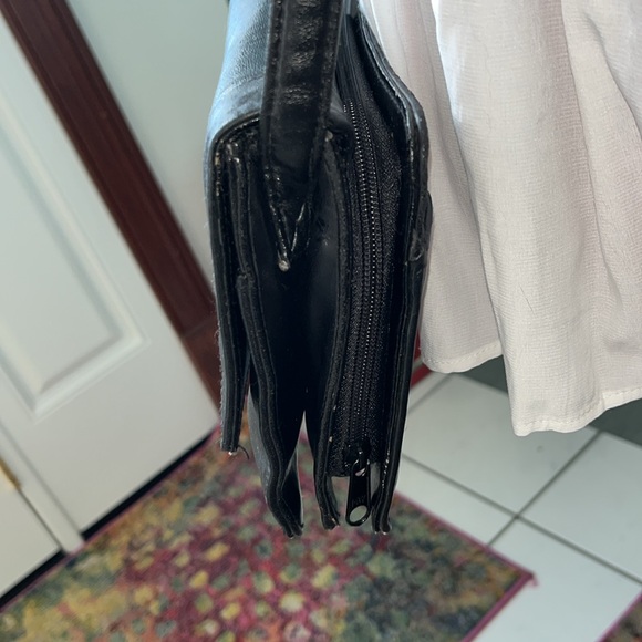 Coletta Crossbody bag shoulder bag Black Genuine leather With wallet/mirror - Picture 4 of 15